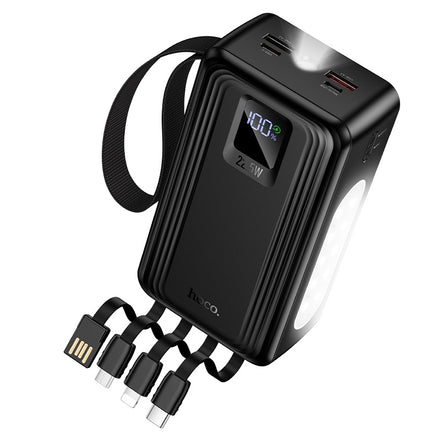Hoco J173A 30000mAh Power Bank 22.5W+PD20W+ dual LED Four Cables