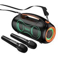 DS67 SuperBass Pro Wireless Party Speaker 60W RMS with 2 Wireless Microphones