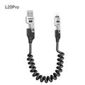 DUDAO L20PRO 4-in-1 Springs Charge Cable 65W