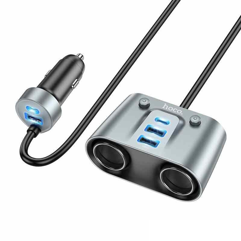 Hoco Z51 147W 7-Port USB PD Car Charger
