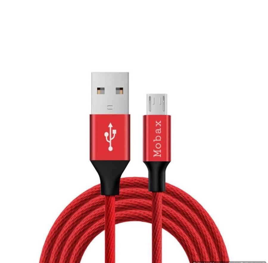 Mobax Cloth-Texture Micro-USB Fast Charge Cable 2.4A