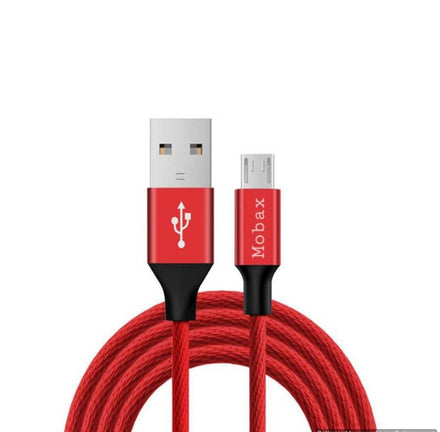 Mobax Cloth-Texture Micro-USB Fast Charge Cable 2.4A