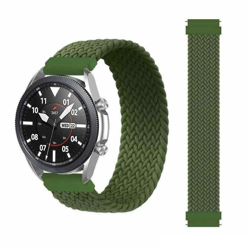Woven Single Loop Watch Strap 22mm