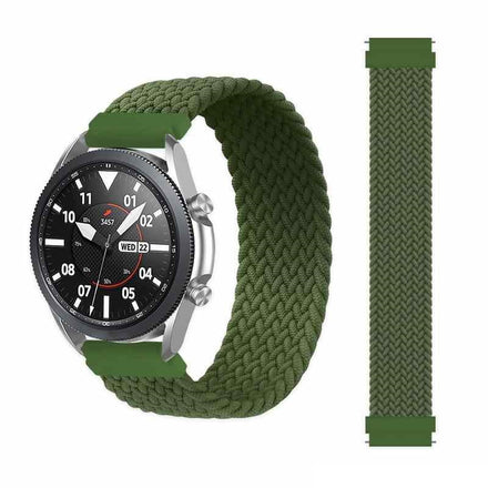 Woven Single Loop Watch Strap 22mm