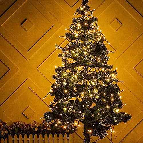 LED Rice String Lights Yellow — 50 Meters, Party & Home Decor
