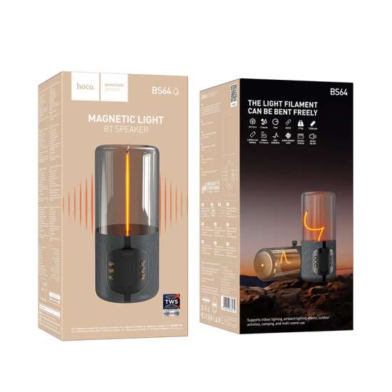 HOCO BS64 Wireless Sports 5W Magnetic Light Speaker