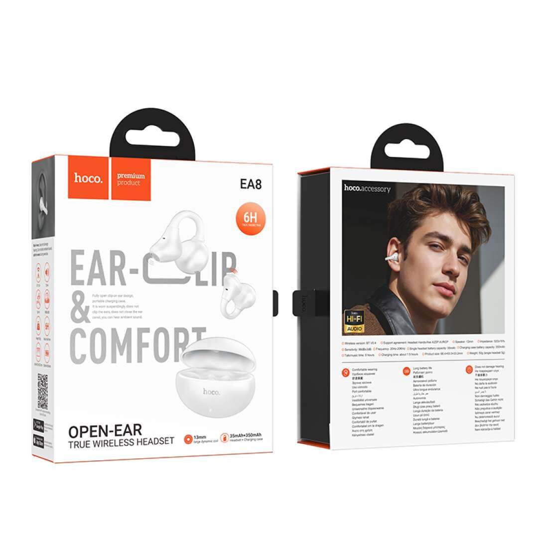 HOCO EA8 Wireless Earbuds with Charging Case