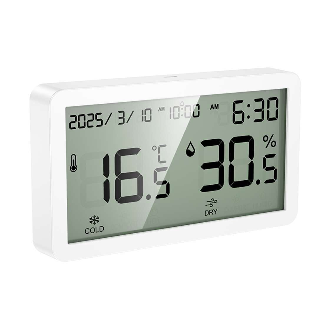 Hoco HX42 Indoor Thermometer, Hygrometer & Alarm Clock
