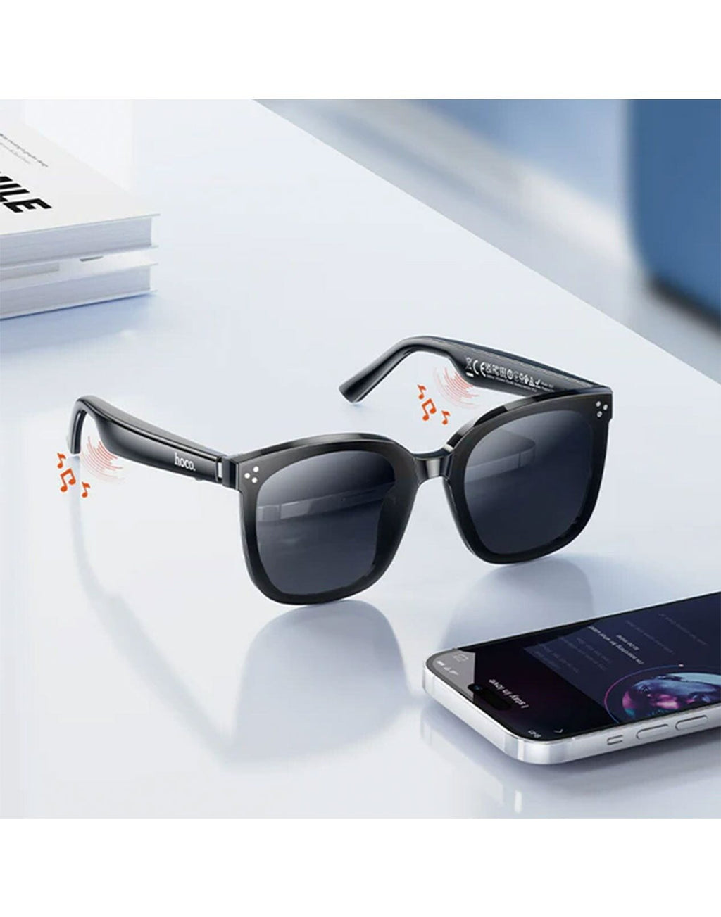 Hoco DI87 Wireless Air Conduction Audio Sunglasses