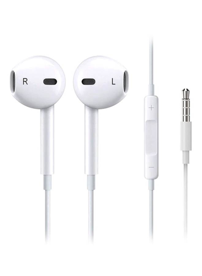 HOCO M1 3.5mm Jack Wired Earphones — White