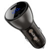 Acefast B10 Metal Car Charger 60W Dual Type-C Port