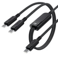 ACEFAST C5-11 100W USB-C to 2×USB-C Charging Data Cable