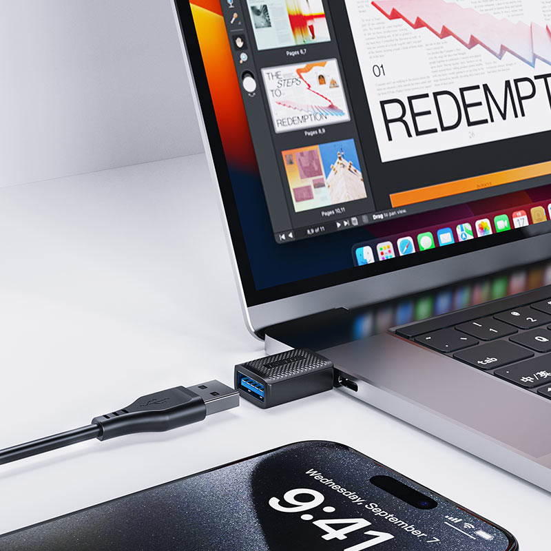 ACEFAST J1 USB-A to USB-C OTG Adapter