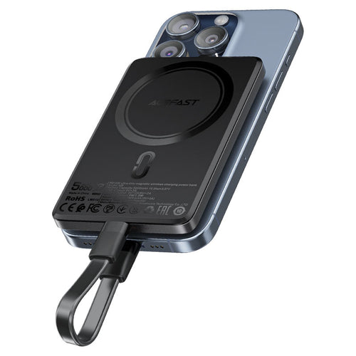 ACEFAST M8 PD18W Power Bank 5000mAh with Magnetic Wireless Charging