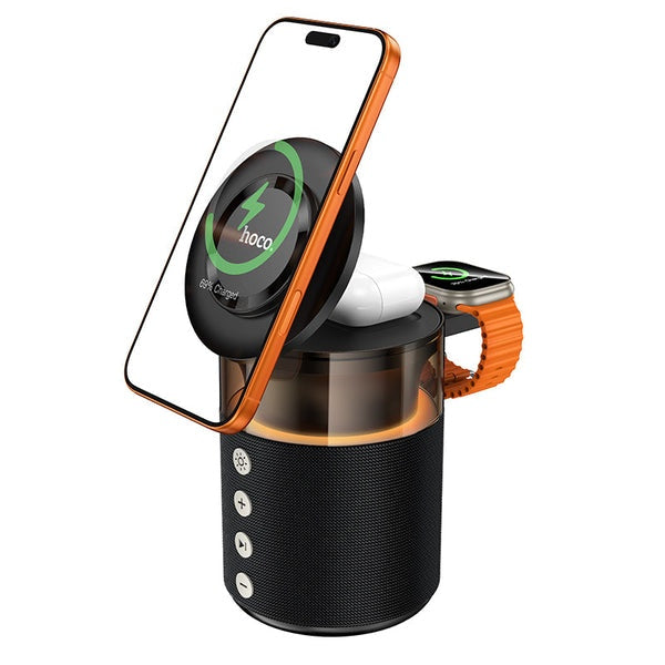 Hoco DWQ05 multi-function Wireless Charger Speaker