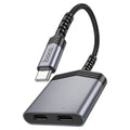 Hoco LS40 Type-C to Audio & Charging 2-in-1 Converter
