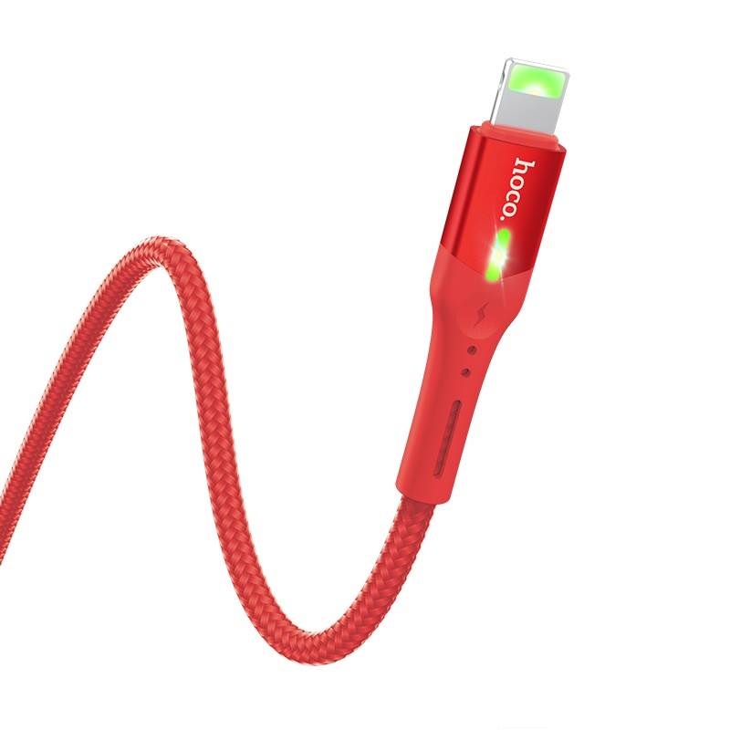 Hoco S24 Lightning Charging Data Cable with Display