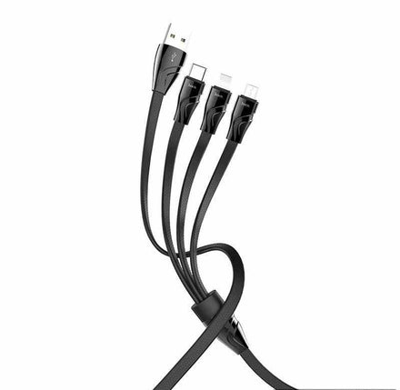 Hoco X14 3-in-1 Cable (Lightning / Micro / Type-C)