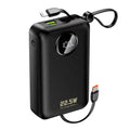 Dudao K14+ Power Bank 66W 20000mAh with Built-in Cables