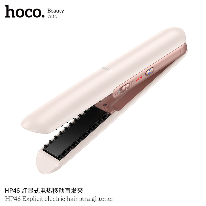 Hoco HP46 Explicit Rechargeable Electric Hair Straightener