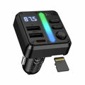 Hoco E89 Car FM Transmitter BT 2USB/1Type-C 45W/3A PD QC