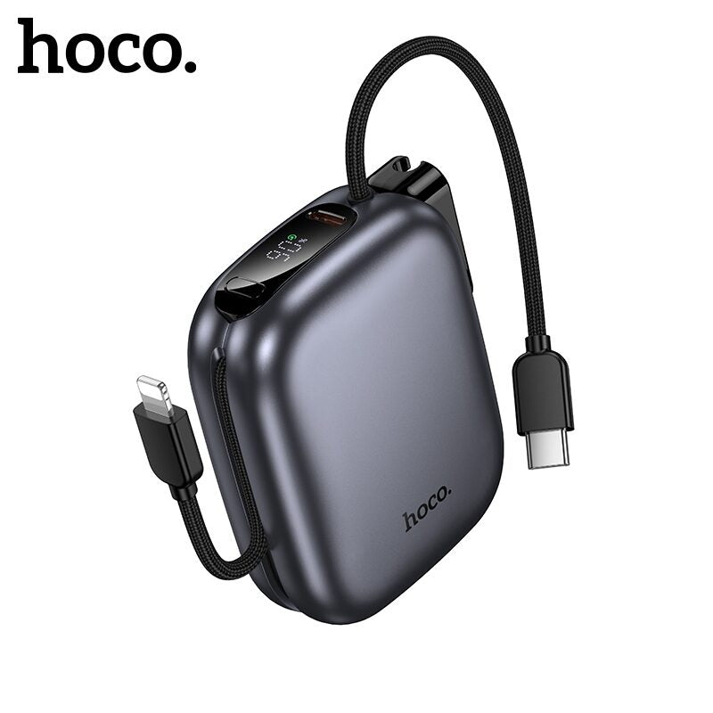 Hoco Q49 Peak PD20W Power Bank with Cable 10000mAh